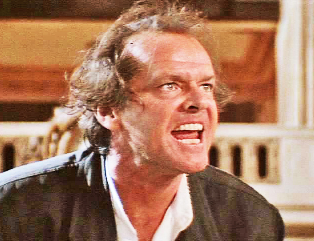 Speaking of spew… Jack Nicholson can’t handle the Witches of Eastwick.